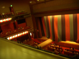 Japan (Aug 25- Sept 10 09) - Tokyo -  Kabuki-za - The stage between acts, take 1