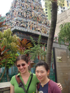 Singapore (Sept 10-17 09) - Me and Mag in Little India, take 2